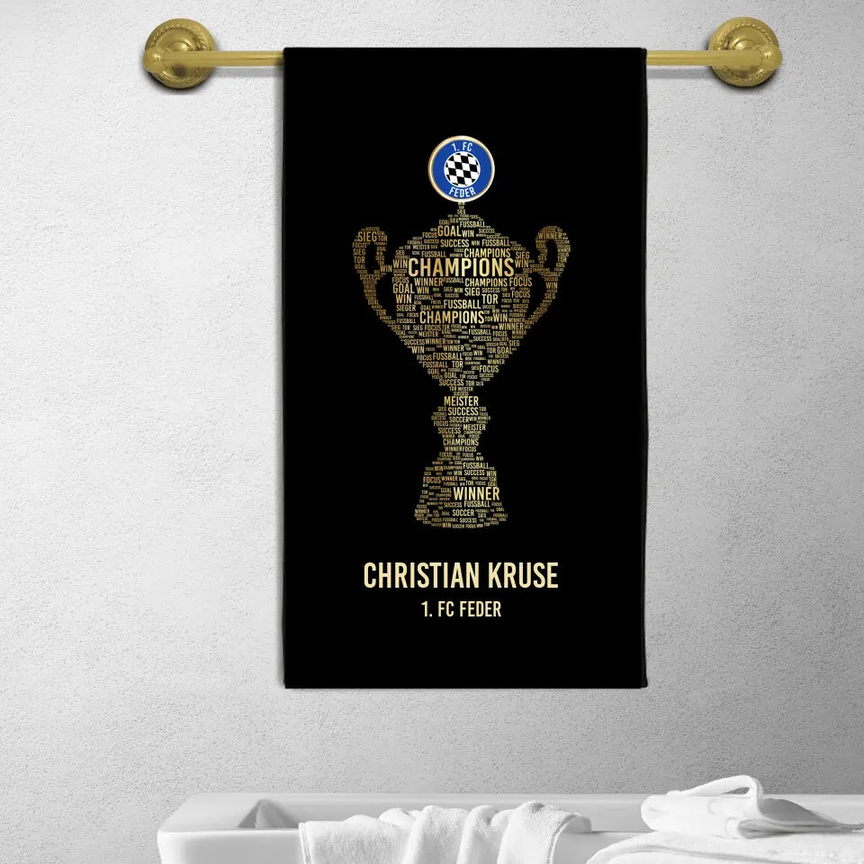 Golden Champion Towel