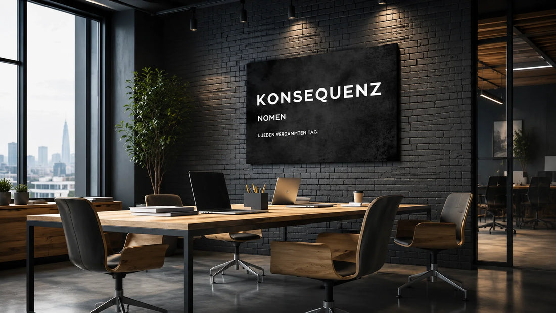 Motivierende Bilder fürs Büro: Motivation sichtbar an der Wand
