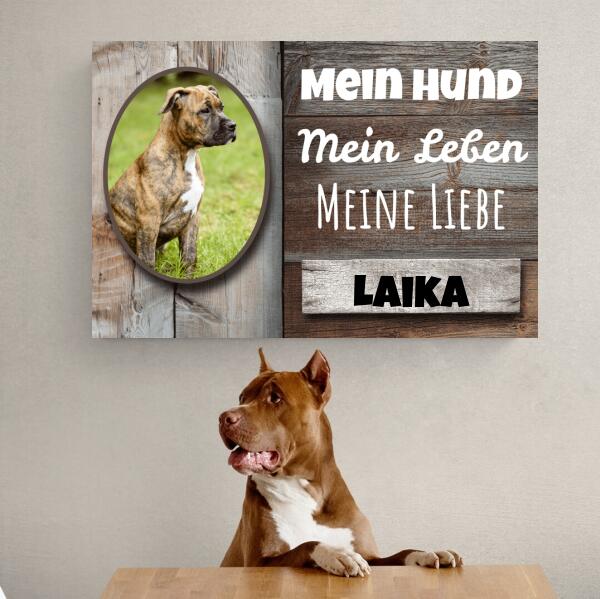 Hunde Leinwand