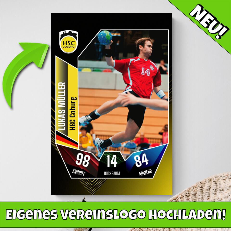 Golden Handball Card