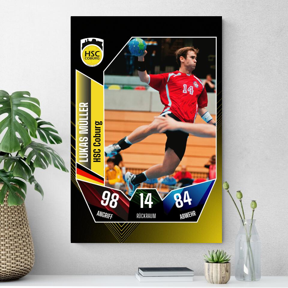 Golden Handball Card