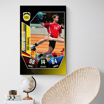 Golden Handball Card