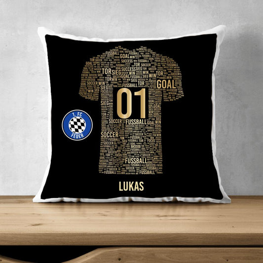 Golden Jersey Pillow
