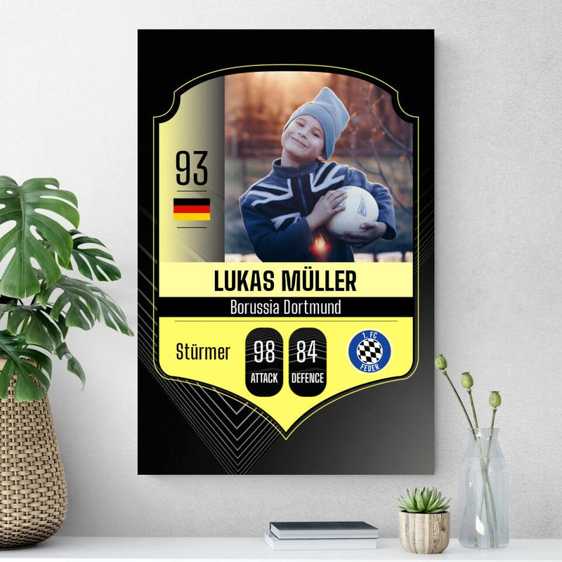 Golden Player Card