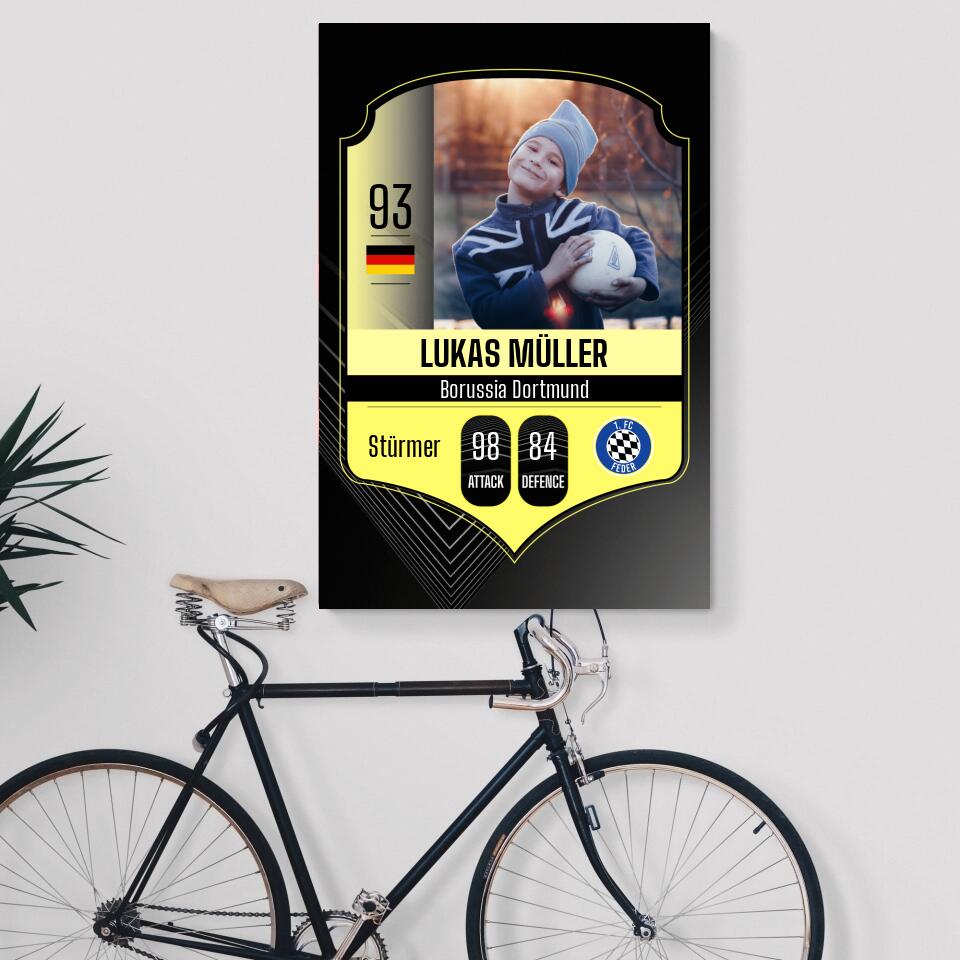 Golden Player Card
