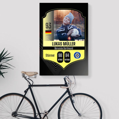 Golden Player Card