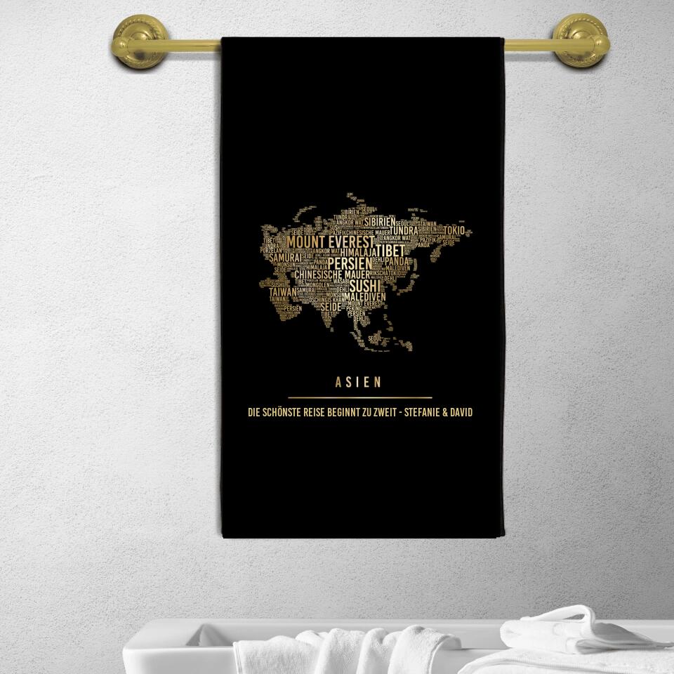 Golden Asia Towel