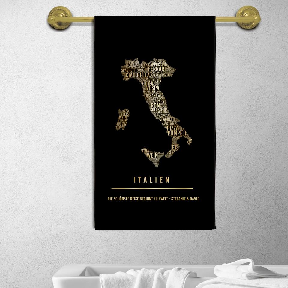 Golden Italien Handtuch