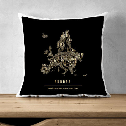 Golden Europe Pillow