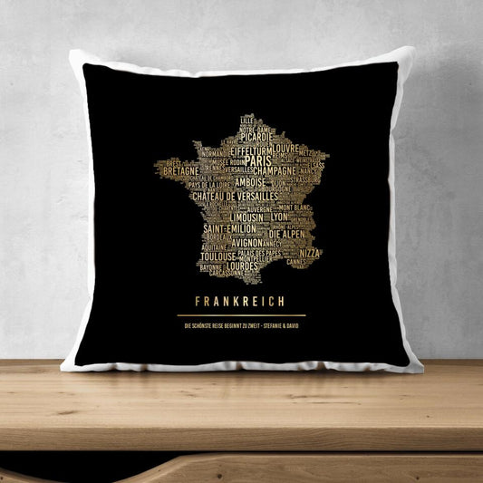 Golden France Pillow