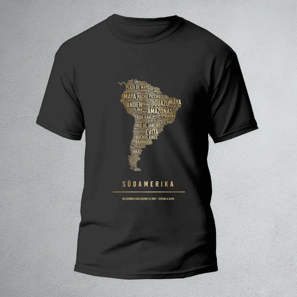 Golden Südamerika T-Shirt
