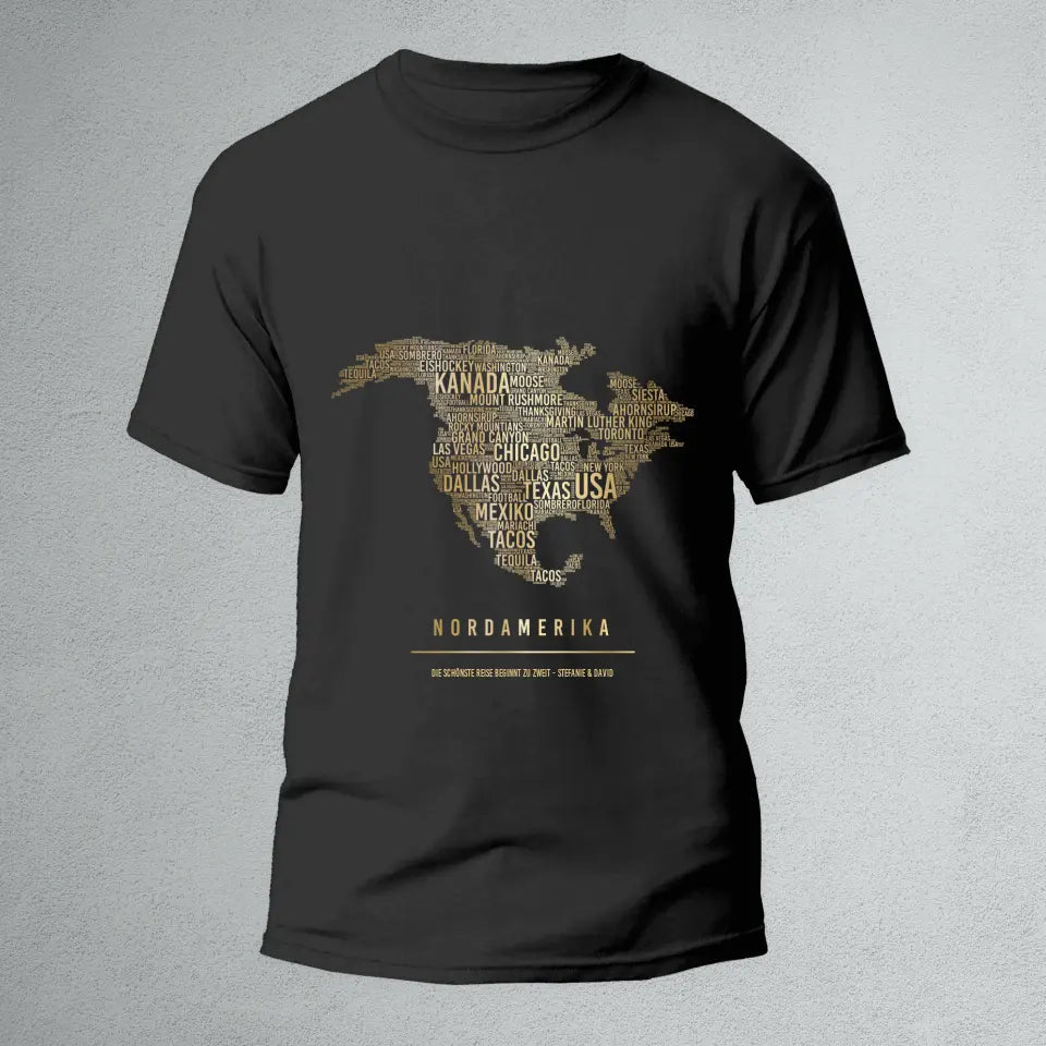 Golden Nordamerika T-Shirt
