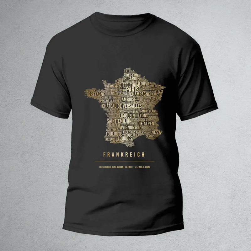 Golden Frankreich T-Shirt