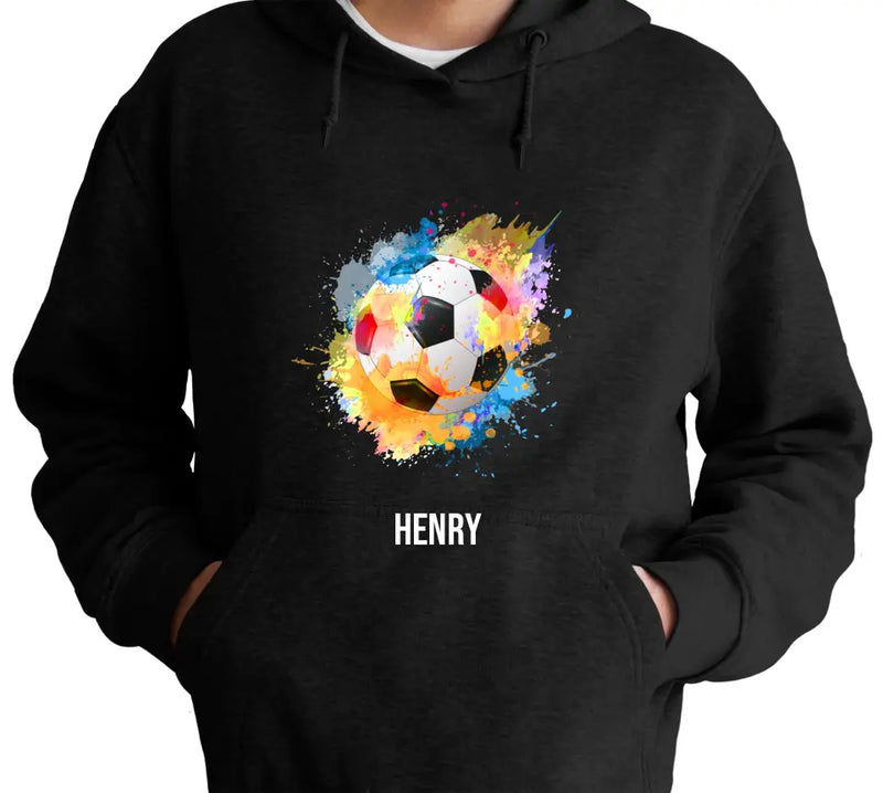 Fußball Hoodie Colorful