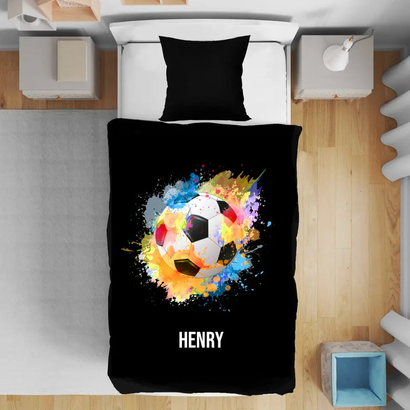 Fußball Bettbezug Colorful