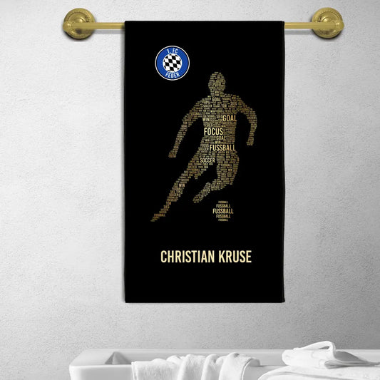 Golden Player Towel