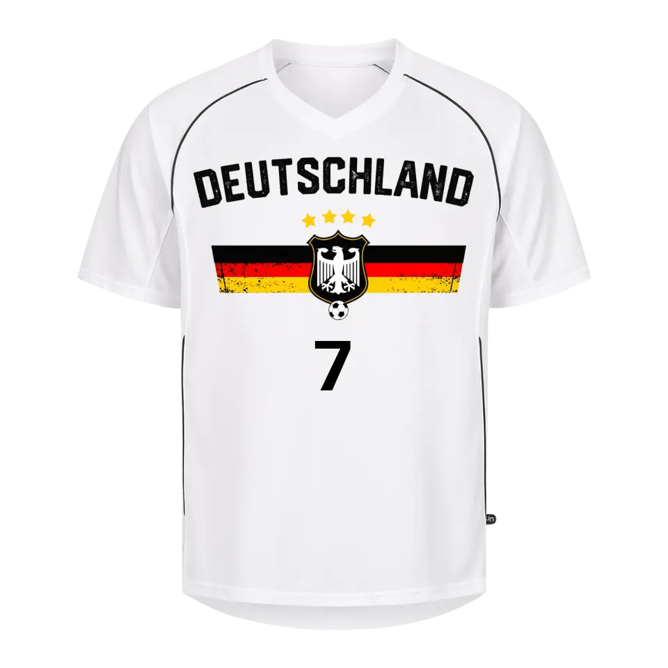 Personalisierbares Trikot Erwachsene EM 2024