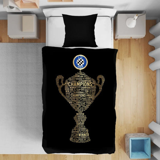 Golden Champion Duvet Cover