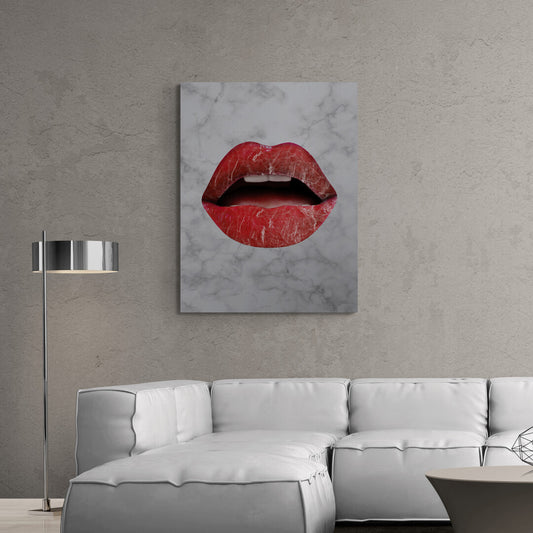 Marmor Lippen