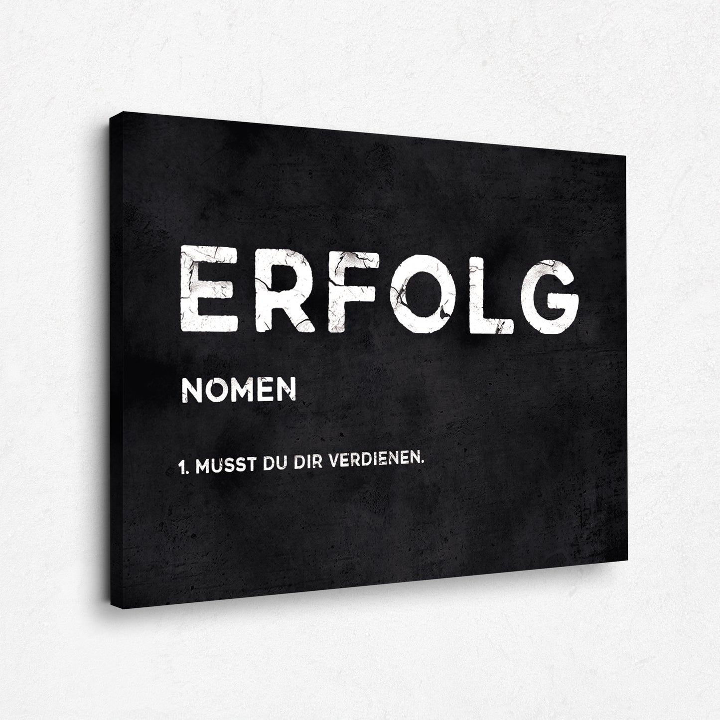 Motivation Leinwandbild - Erfolg Definition - Erfolg Bild