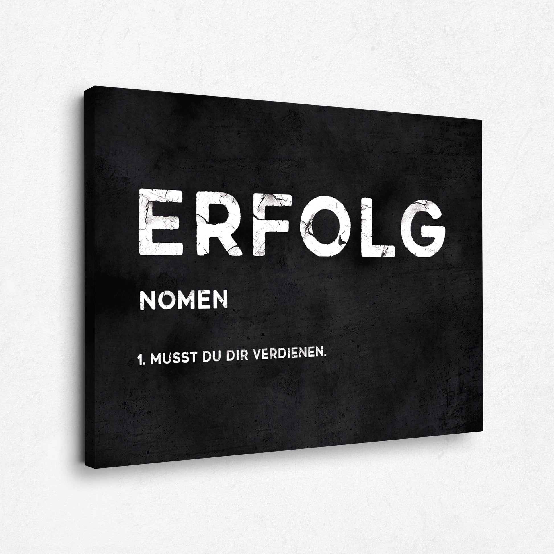 Motivation Leinwandbild - Erfolg Definition - Erfolg Bild