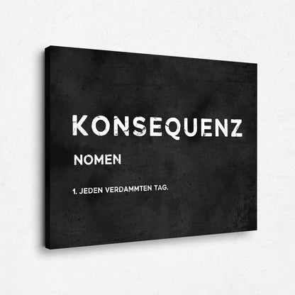 Konsequenz Definition Young Hustle