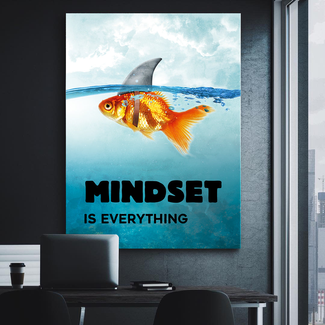 Motivationsbild Büro Mindset