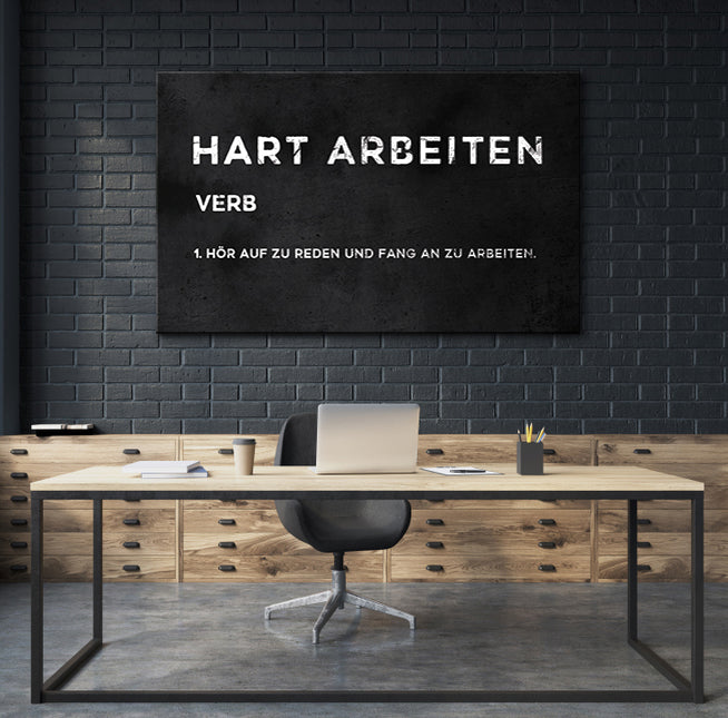 Hart arbeiten