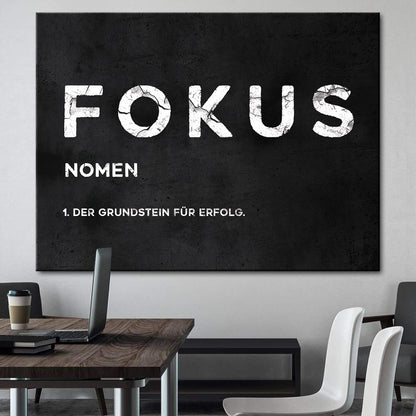 Fokus Bild Erfolg Young Hustle