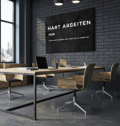 Mindset Bild Definition arbeite hart Young Hustle