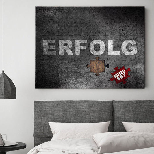 Erfolg Puzzle Young Hustle Motivation