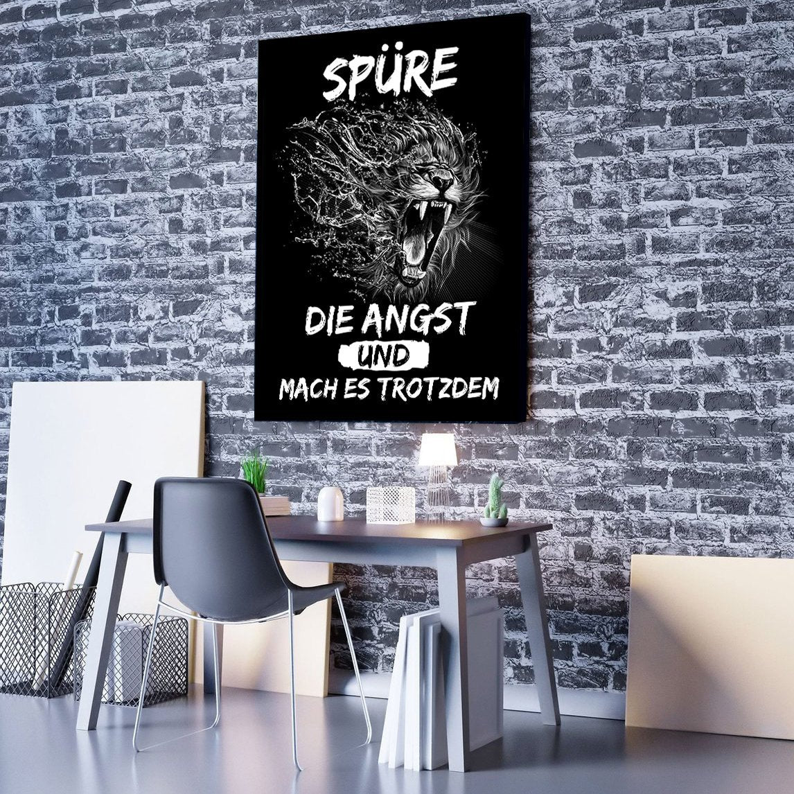 leinwand erfolg Young Hustle Wandbild modern