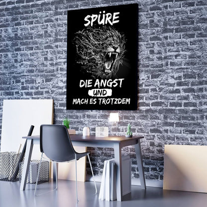 leinwand erfolg Young Hustle Wandbild modern
