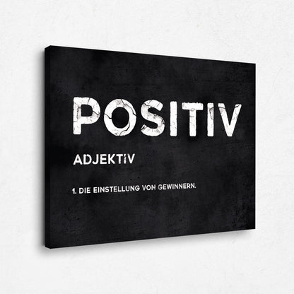 Motivation-Leinwandbild Positiv Definition Erfolg Bild 