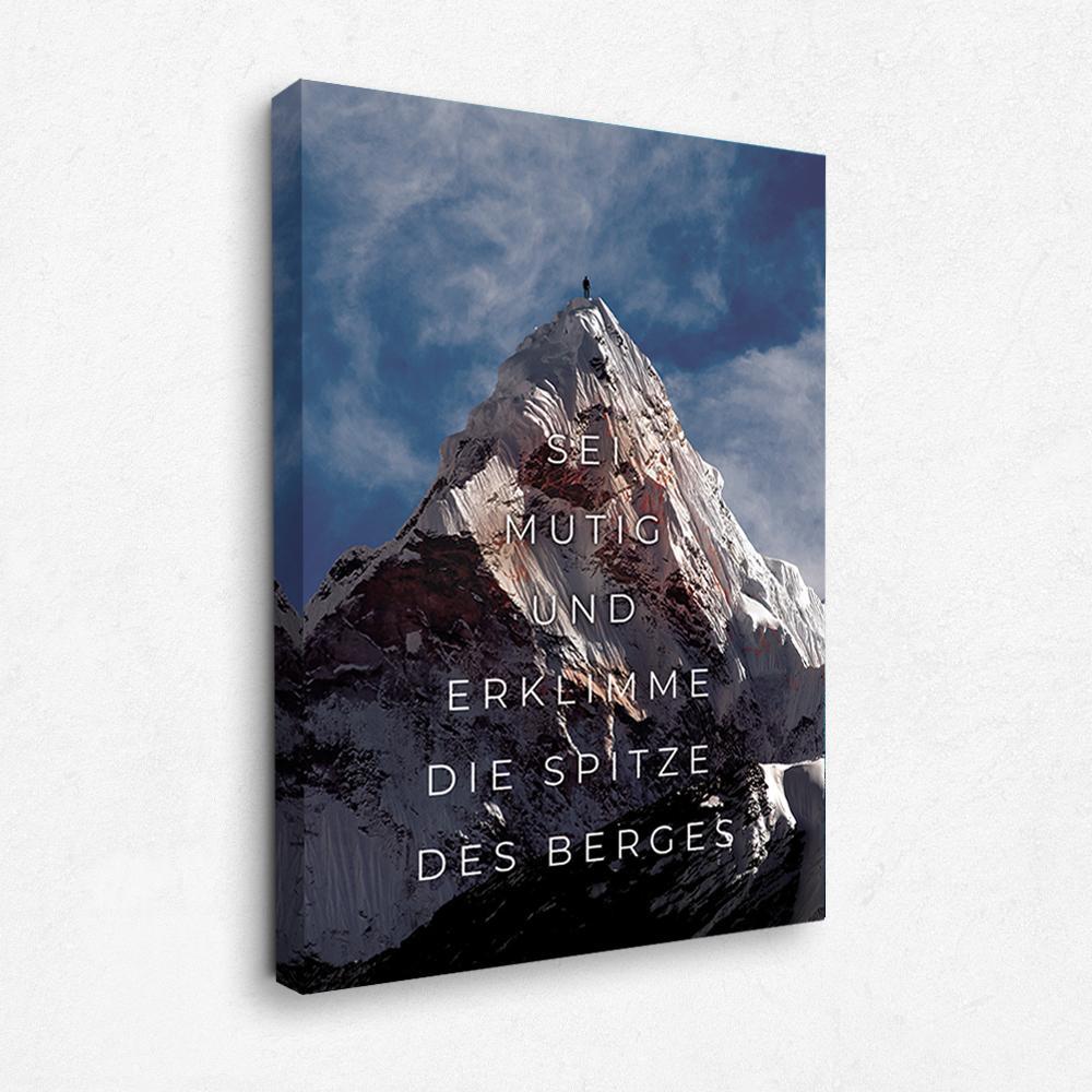 Die Spitze des Berges Young Hustle